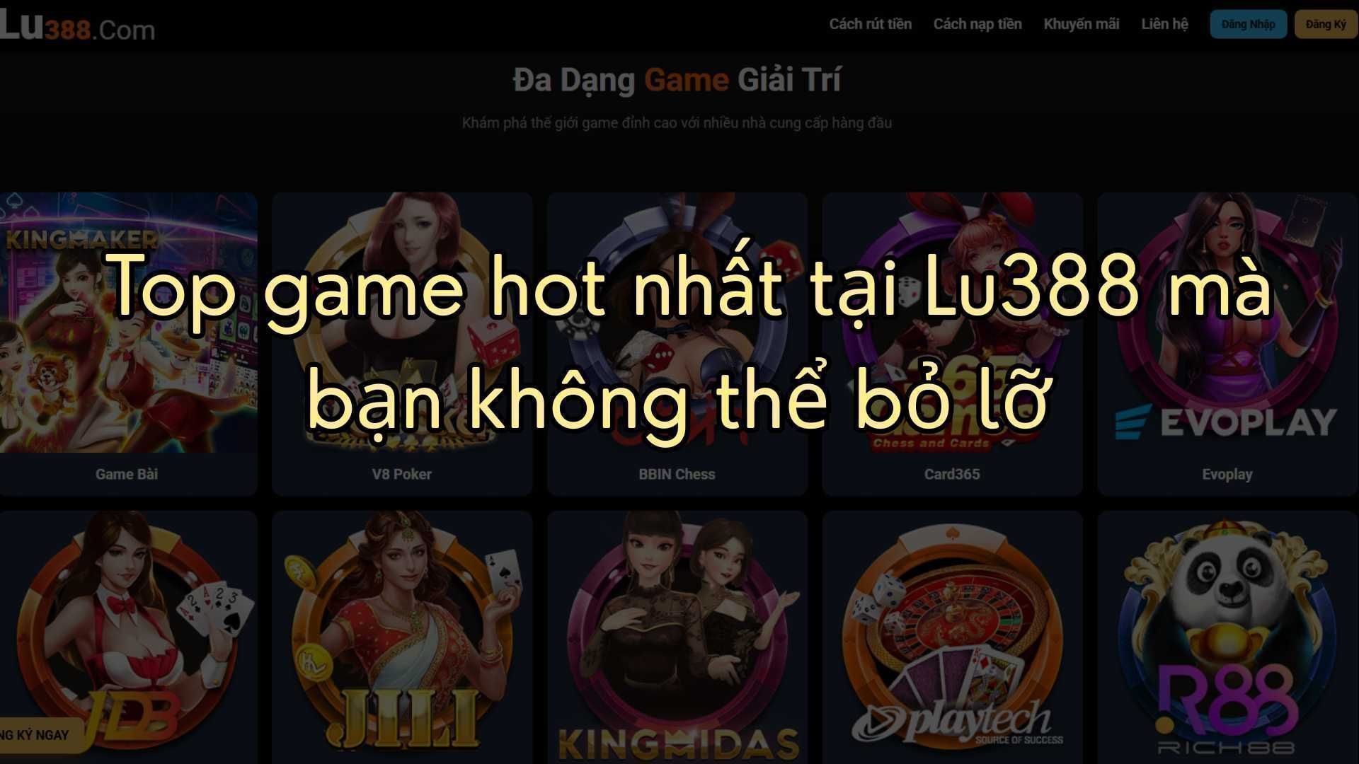 Các Cổng Game Hay Nhất Tại Lu388 Cho Người Mới